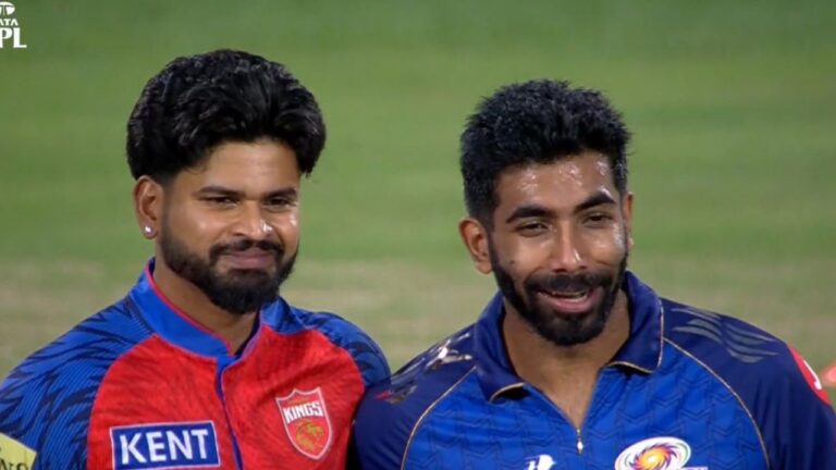 PBKS vs MI: جسپریت بمراہ ممبئی انڈینز کے کپتان بن گئے، ٹاس جیت کر فیلڈنگ کا فیصلہ