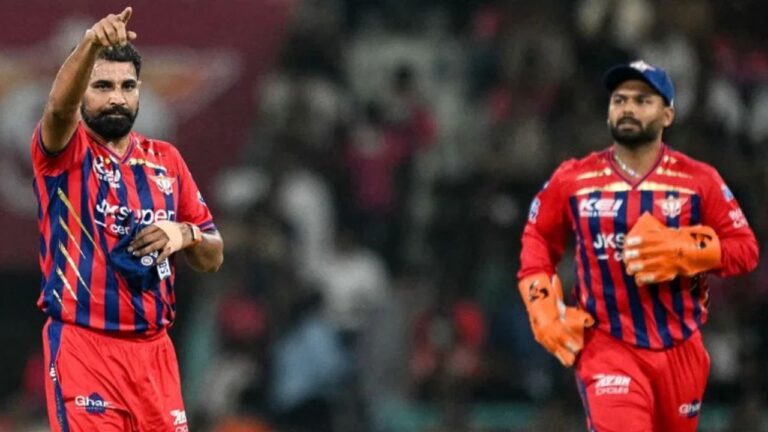 IPL 2026: محمد شامی کو ٹیم سے ڈراپ کرنے پر رشبھ پنت خاموش، شائقین حیران