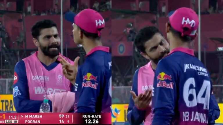 IPL 2026: رویندر جڈیجہ کی یشسوی جیسوال کو میدان میں اہم نصیحت