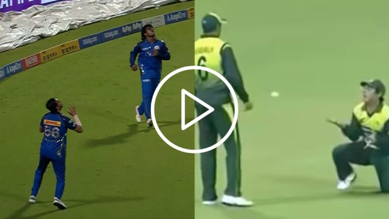 IPL 2026: دیپک چاہر اور روبن منز کی فیلڈنگ غلطی نے سعید اجمل اور شعیب ملک کی یاد تازہ کر دی