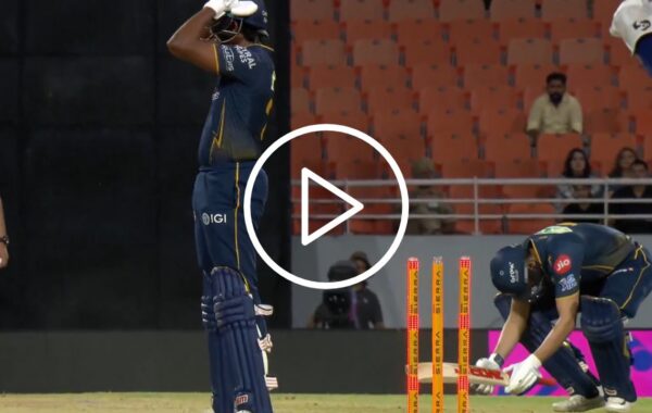 Watch- Shubman Gill Falls On His Knees As Sai Sudharsan Gets Hit Wicket Again – IPL 2026: سائی سدرشن بدقسمتی سے ہٹ وکٹ آؤٹ، شبمن گل حیران