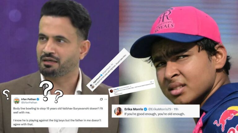 Irfan Pathan Thrashed For ‘Fatherly’ Defending Vaibhav Sooryavanshi – عرفان پٹھان تنقید کی زد میں: ویبھو سوریونشی کے لیے ‘والدانہ’ حمایت پر تنازع
