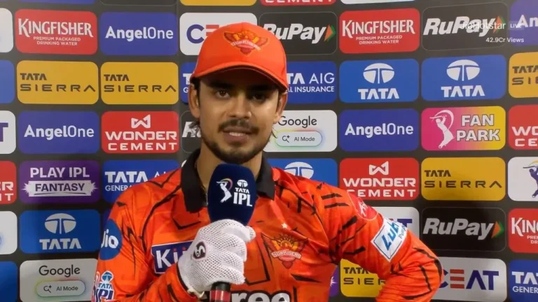 RCB کے خلاف شاندار فتح پر ایشان کشن کا ردعمل، SRH کی پلے آف کی جانب پیش قدمی